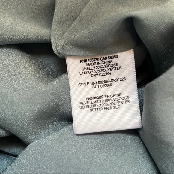 Joie Blue Long Sleeve V-Neck - Picture 14 of 14